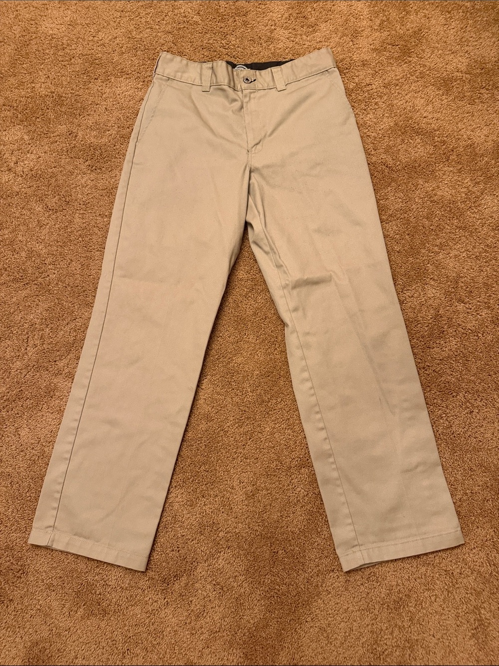 Dickies Men's Classic Khaki Straight-Leg Pants